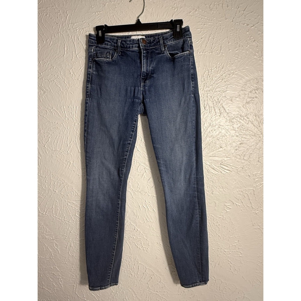Parker Smith Men's Skinny Light Wash Blue Denim Jeans Mid Rise 5-Pocket